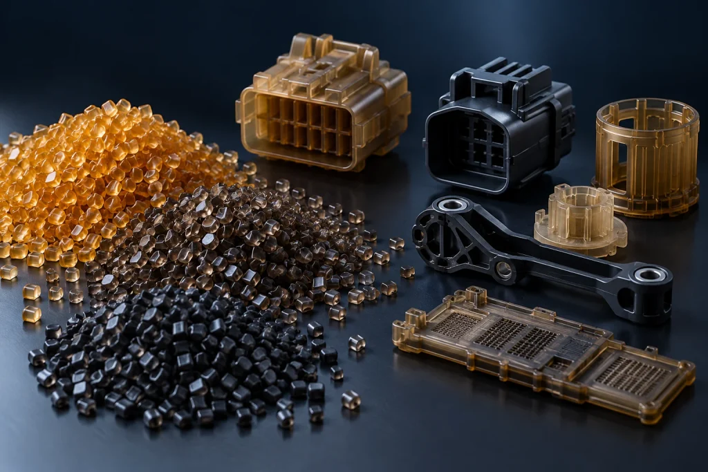 High-temperature polymer components for demanding thermal and industrial applications.